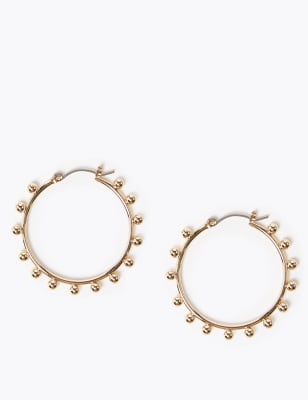 Bobble Hoop Earrings | M&S Collection | M&S