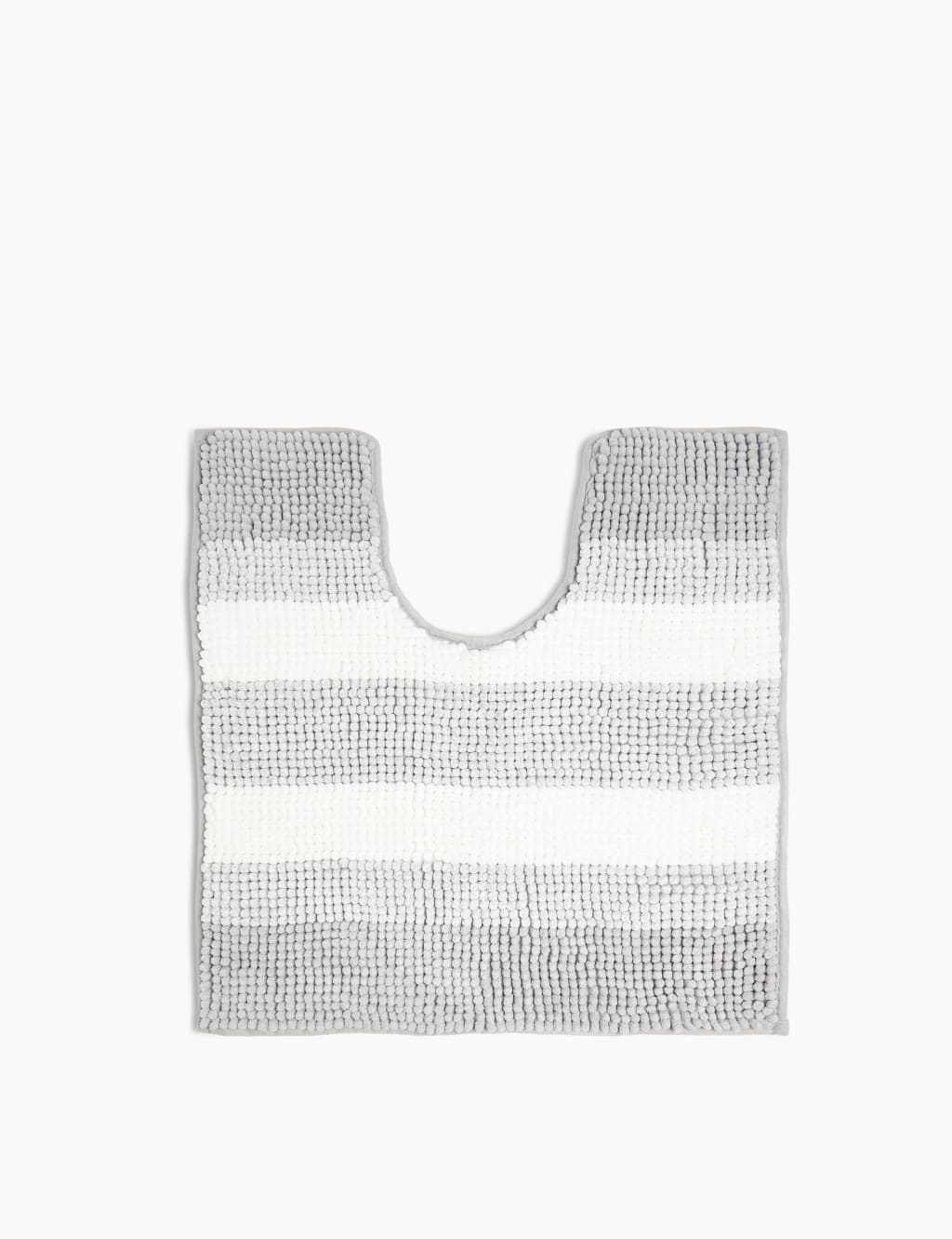 Bobble Striped Pedestal Mat M&S