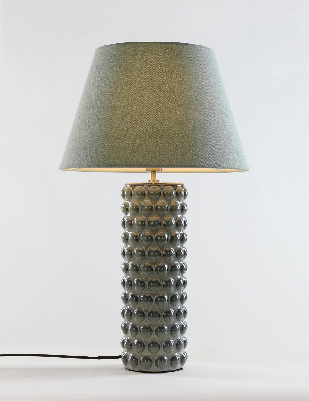 White 2024 bobble lamp