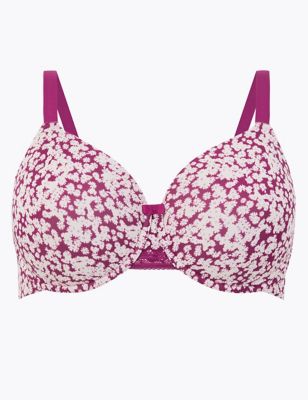 Body™ Smooth Floral Full Cup Bra DD+ Image 2 of 6