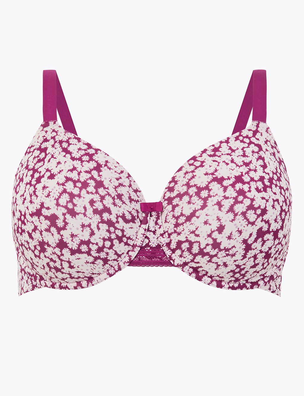 Body™ Smooth Floral Full Cup Bra DD+ 1 of 5