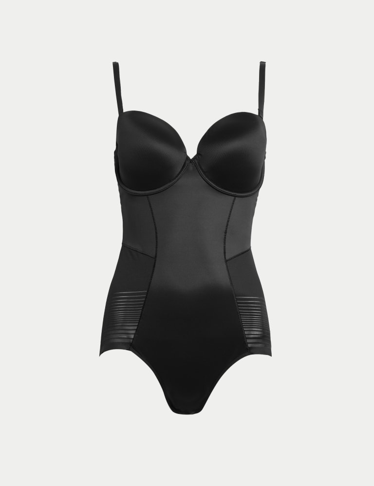 PRIMARK FIRM CONTROL Shaping Body Bodysuit Shapewear M Black