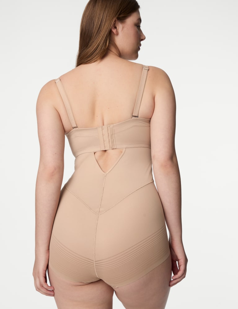 M&S Womens Magicwear™ Tummy Control & Thigh Slimmer - 10 - Rose Quartz,  Rose Quartz,Black, £29.50