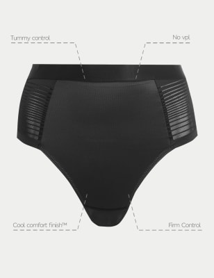 2pk Light Control Seamless Shaping Thongs, M&S Collection