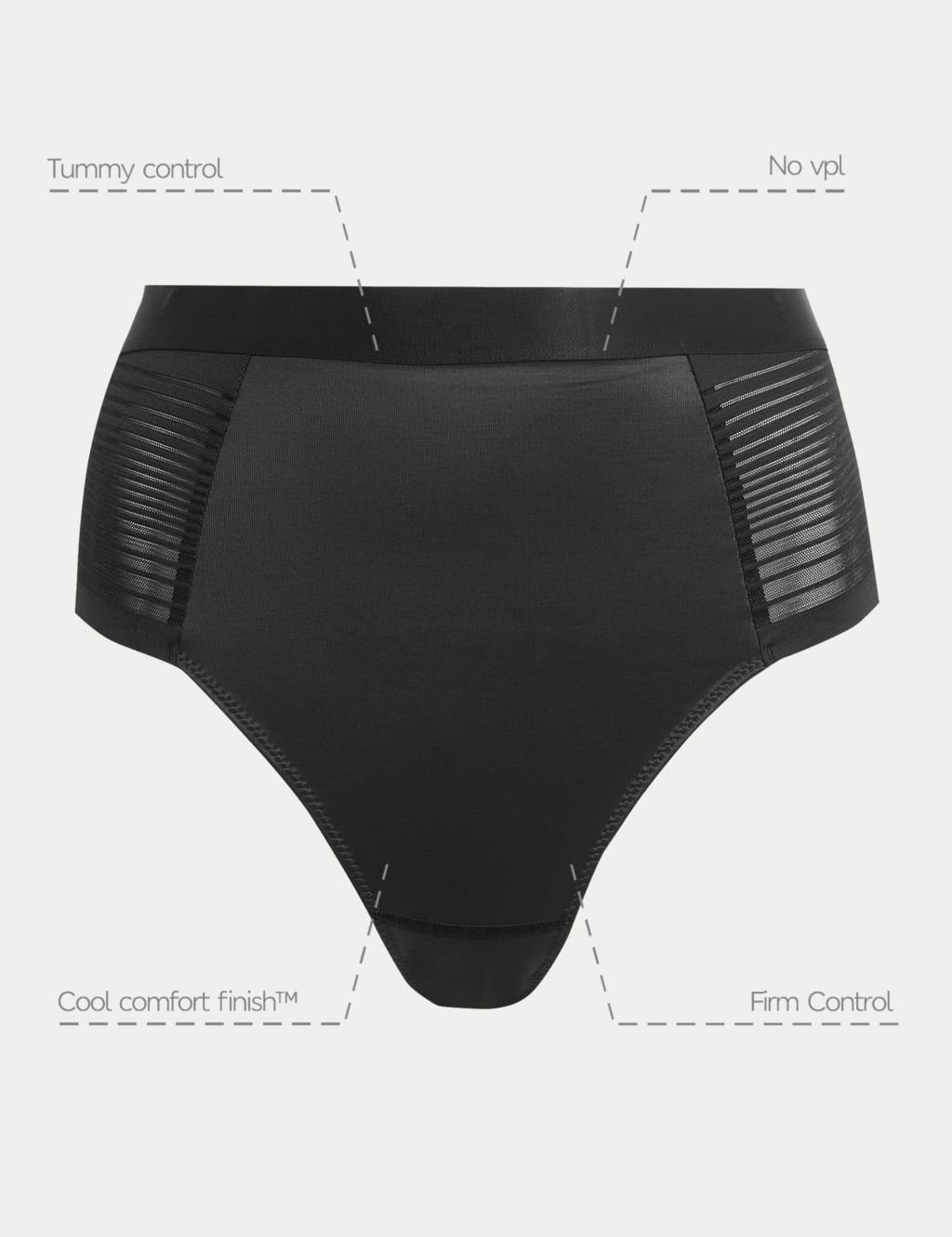 Control Top Thong