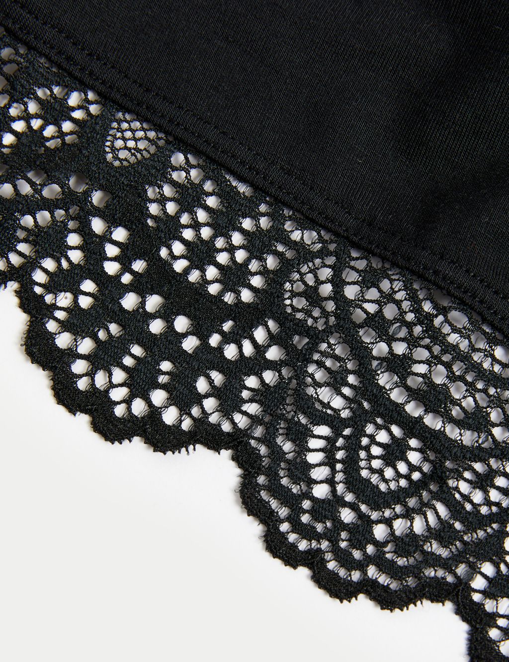 Body Soft™ Lace Trim Pyjama Shorts | Body by M&S | M&S