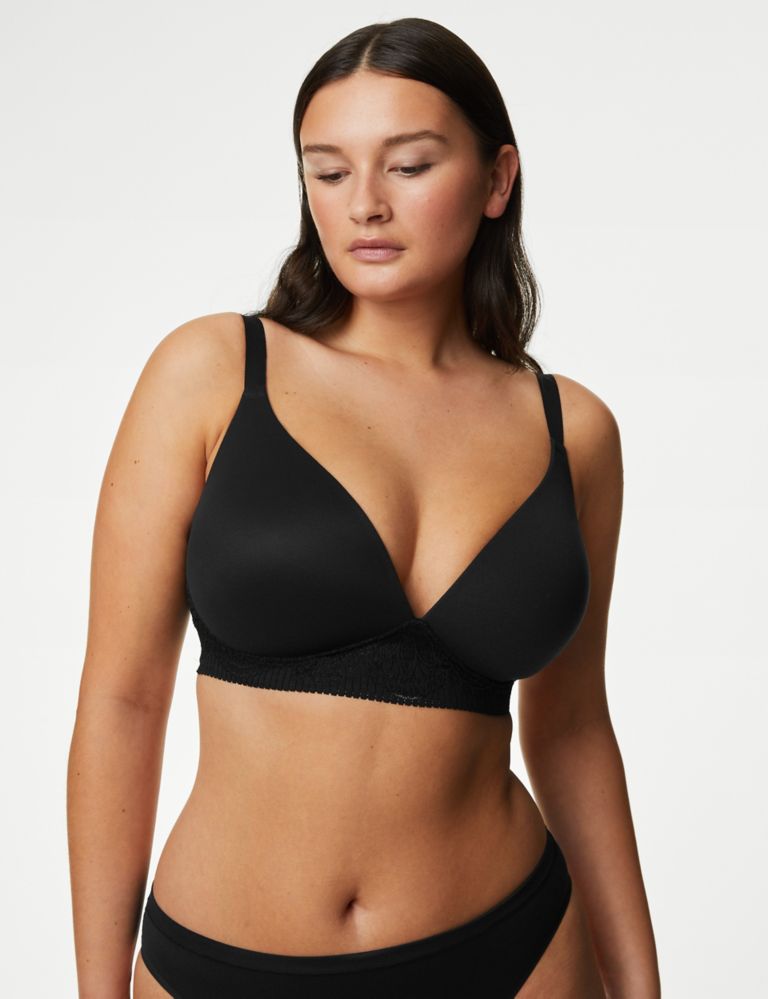 Body Soft™ Non Wired Plunge Bra F-H, M&S Collection