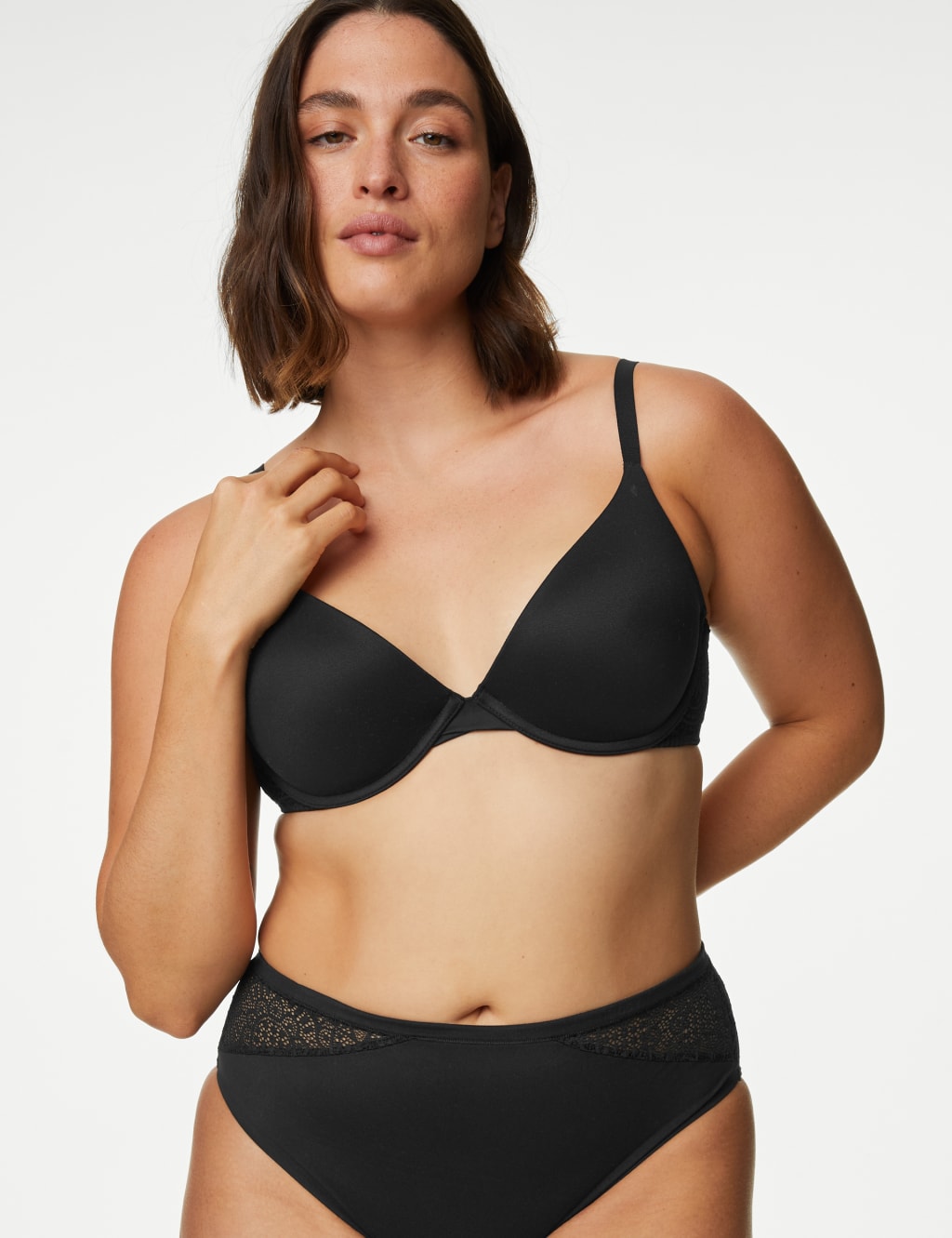 MARKS & SPENCER M&S Body Soft Non Wired Plunge Bra A-E - T33/3094 2024, Buy MARKS & SPENCER Online