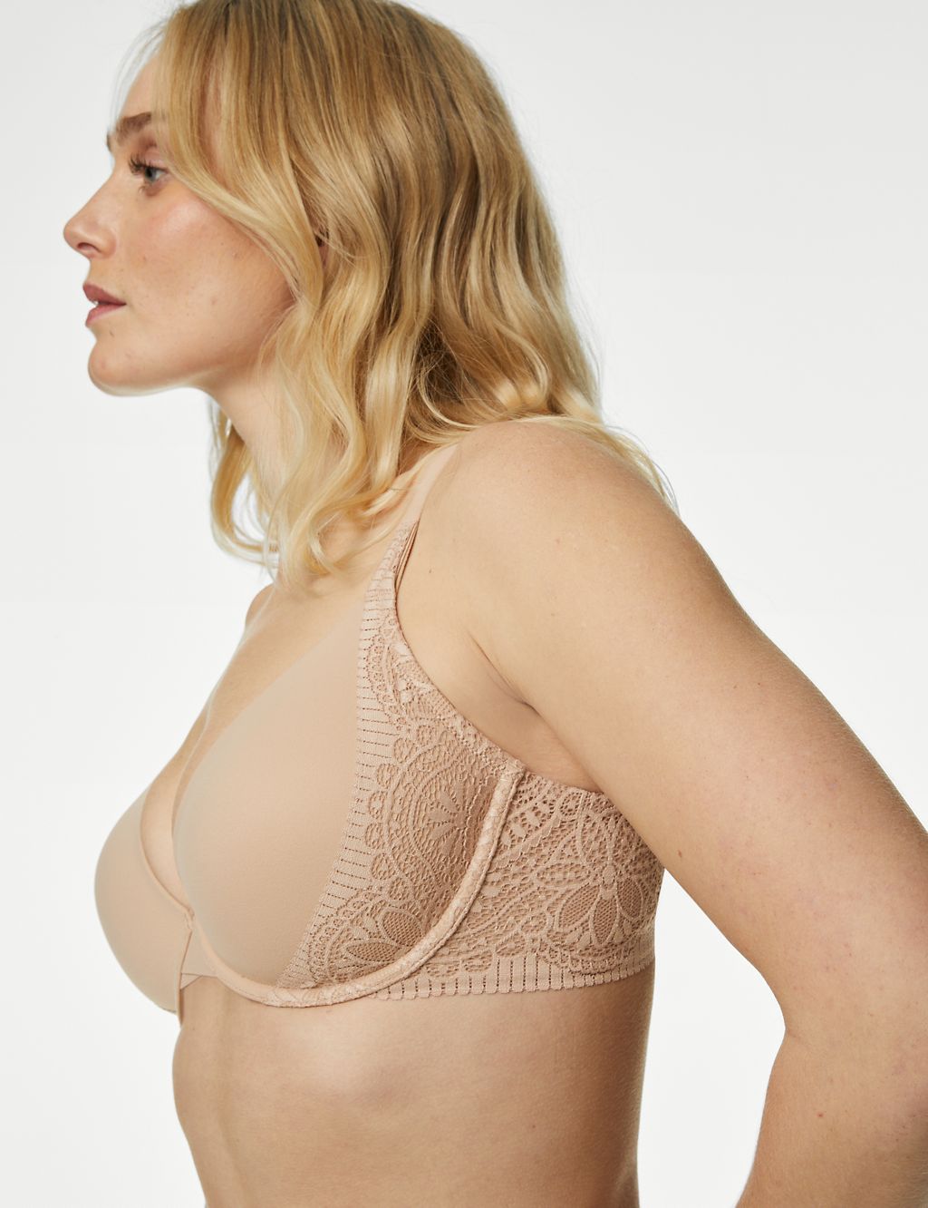 Body Soft™ Wired Plunge T-Shirt Bra A-E 3 of 6