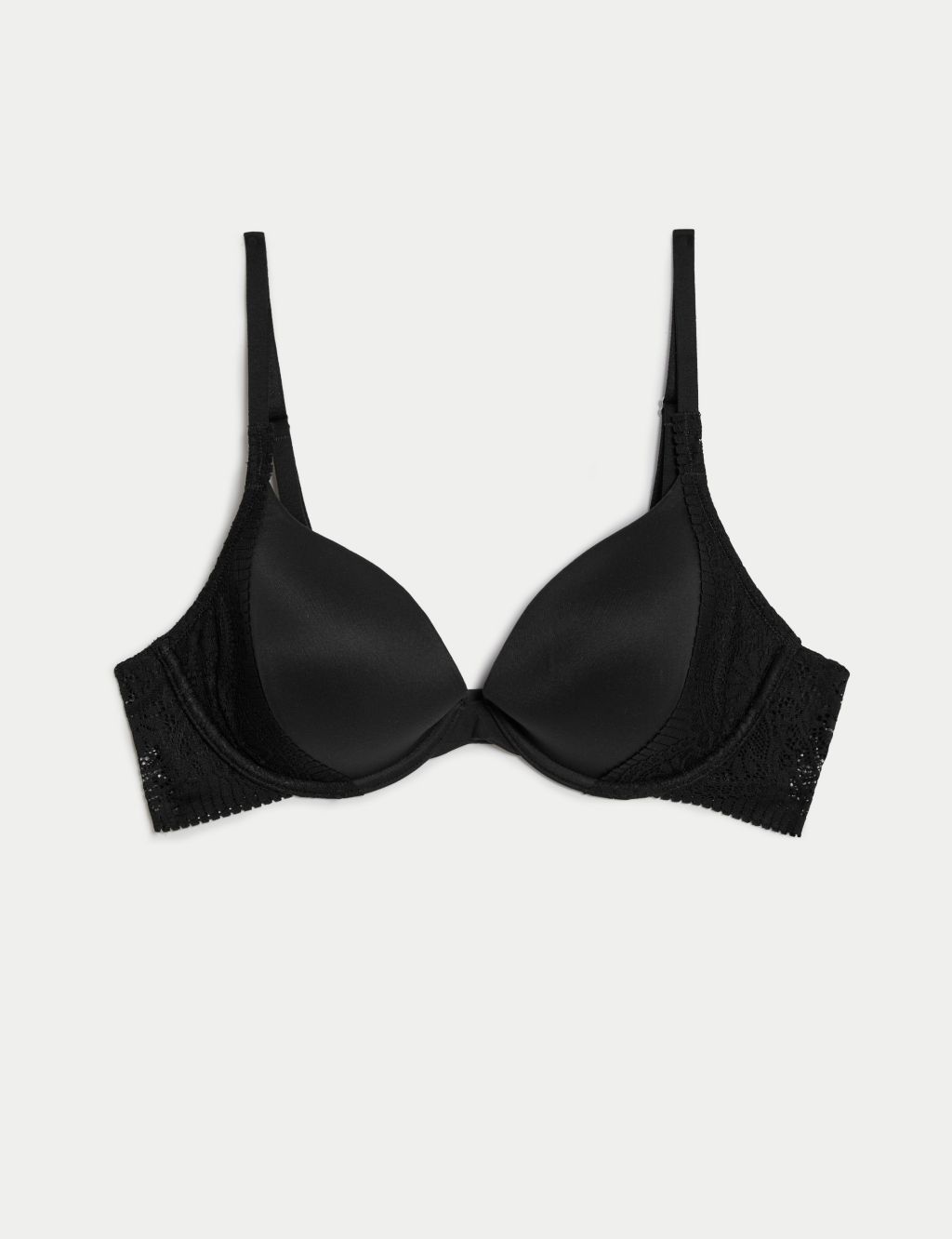 Buy Lady Lyka Padded Non Wired Full Coverage T-Shirt Bra - Black at Rs.419  online