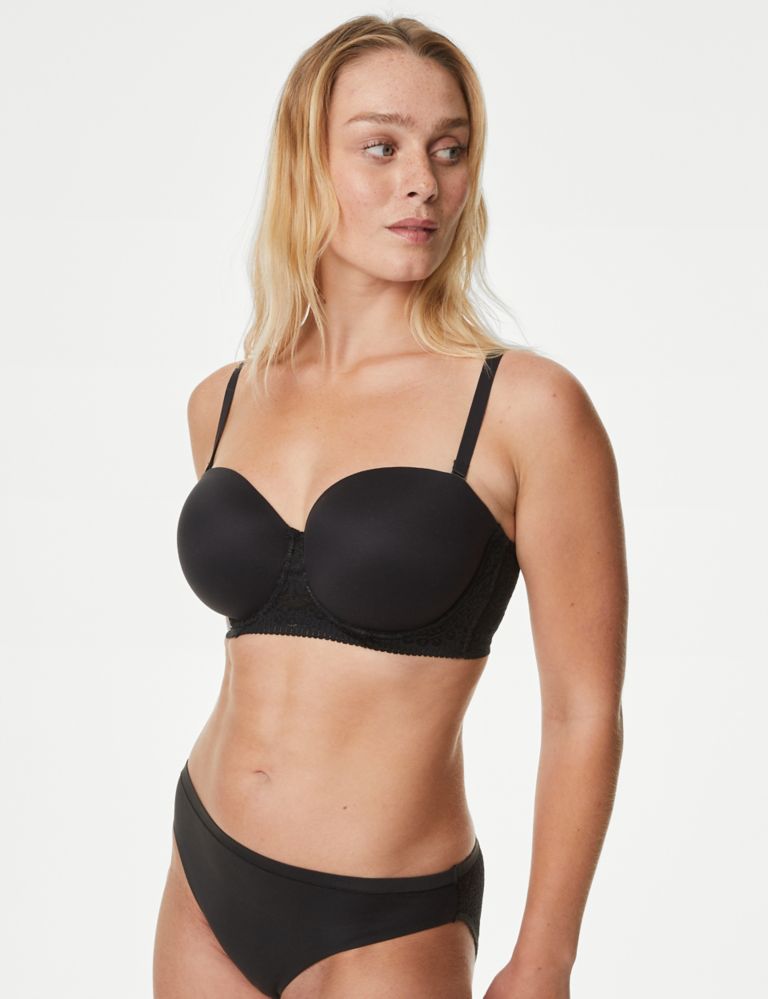 Buy MARKS & SPENCER M&S Lace Padded Bandeau Strapless Bra A-E 2024 Online