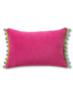 pom pom cushion