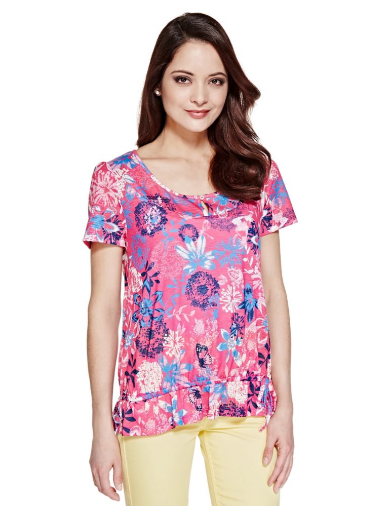 Bold Floral T-Shirt 1 of 5