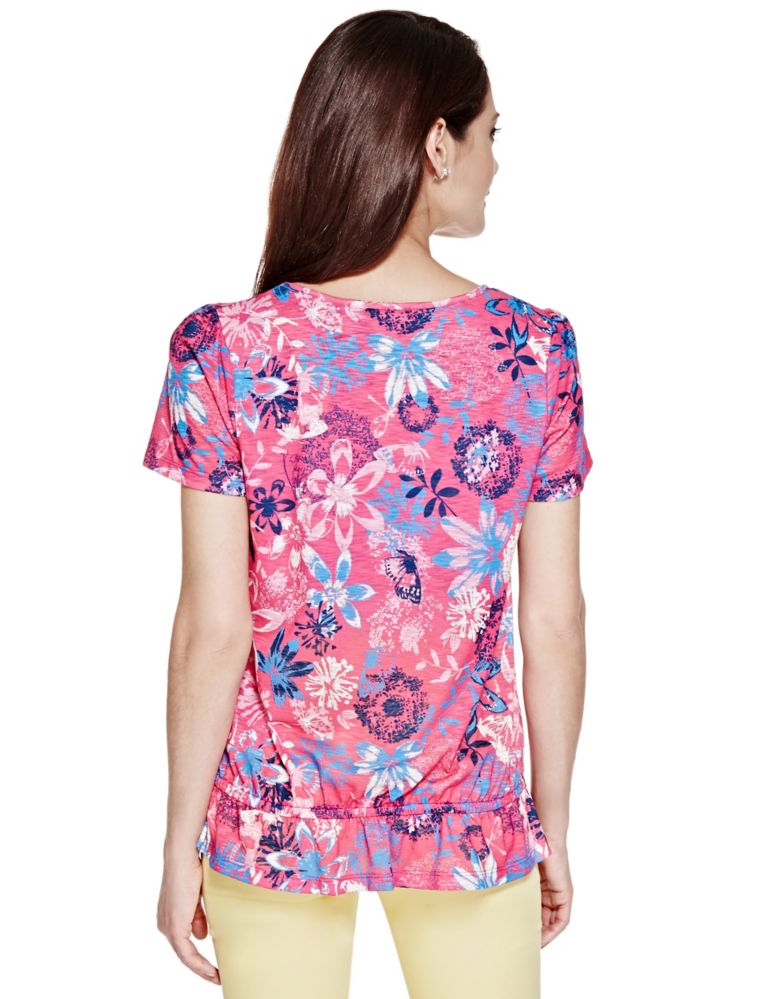 Bold Floral T-Shirt 5 of 5