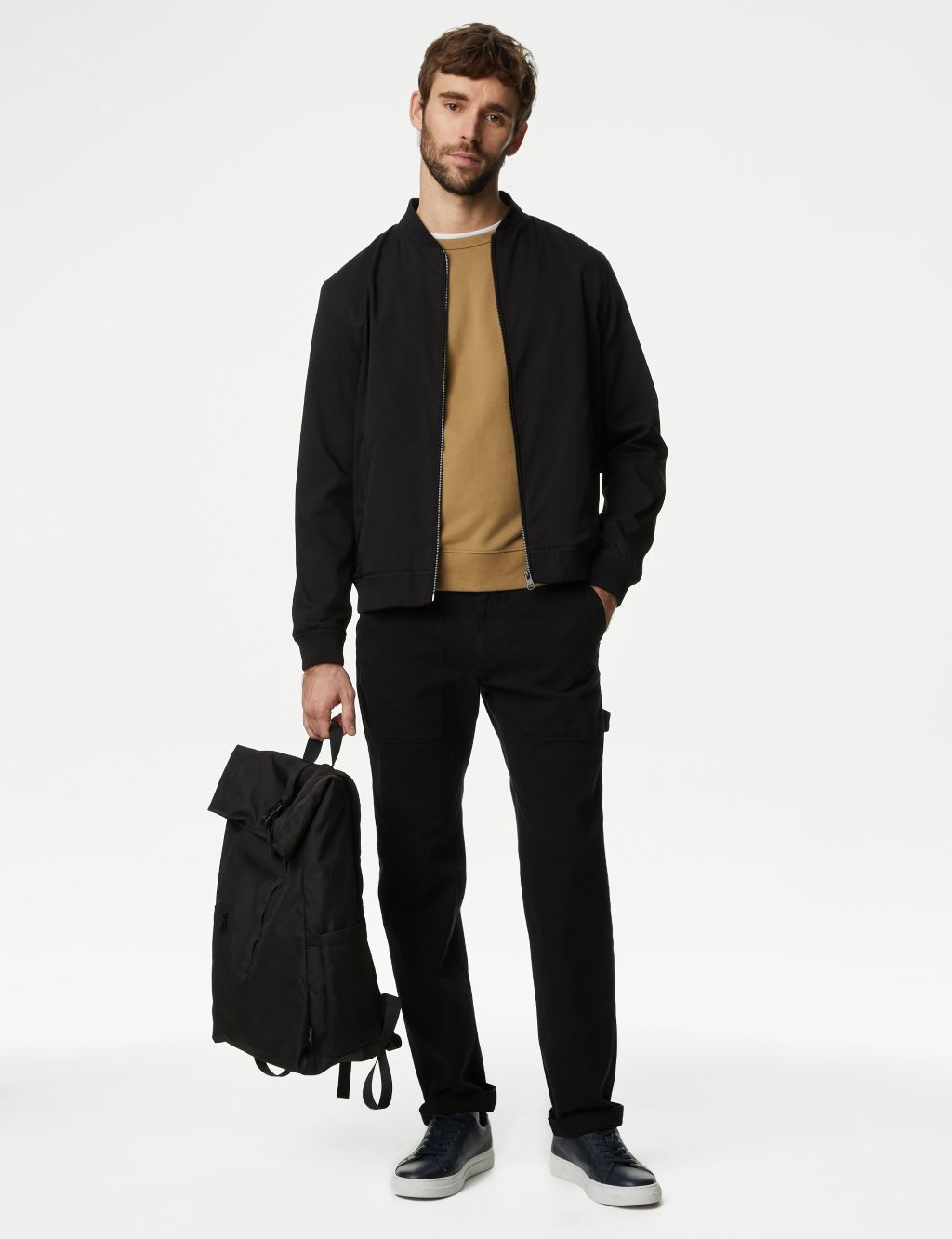 Buy Bomber Jacket with Stormwear™ | M&S Collection | M&S