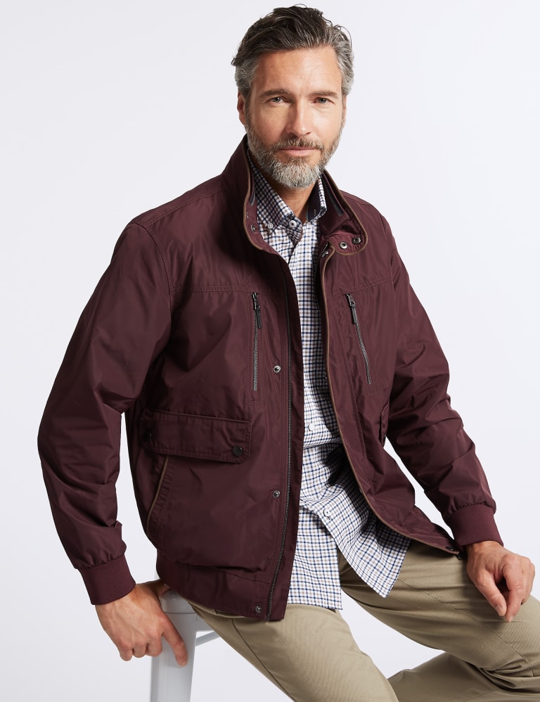 Bomber Jacket with Stormwear Blue Harbour M S