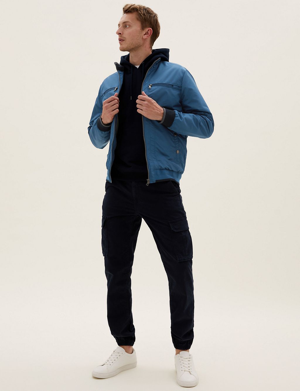 Bomber Jacket with Stormwear™ | Blue Harbour | M&S