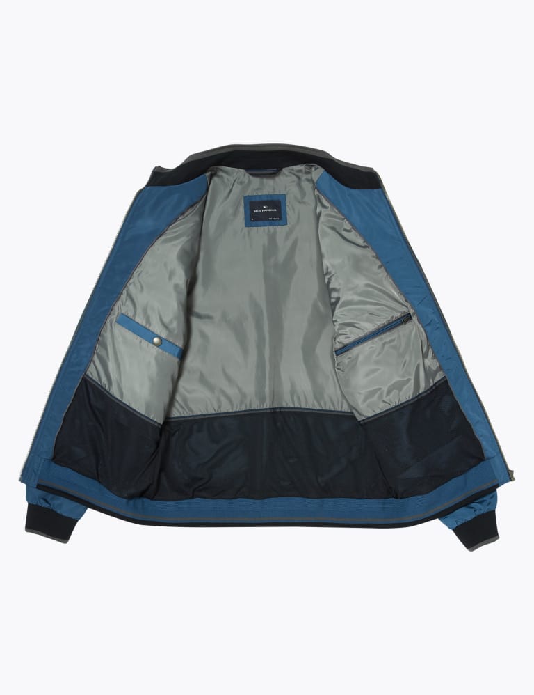 Blue harbour bomber jacket with stormwear discount