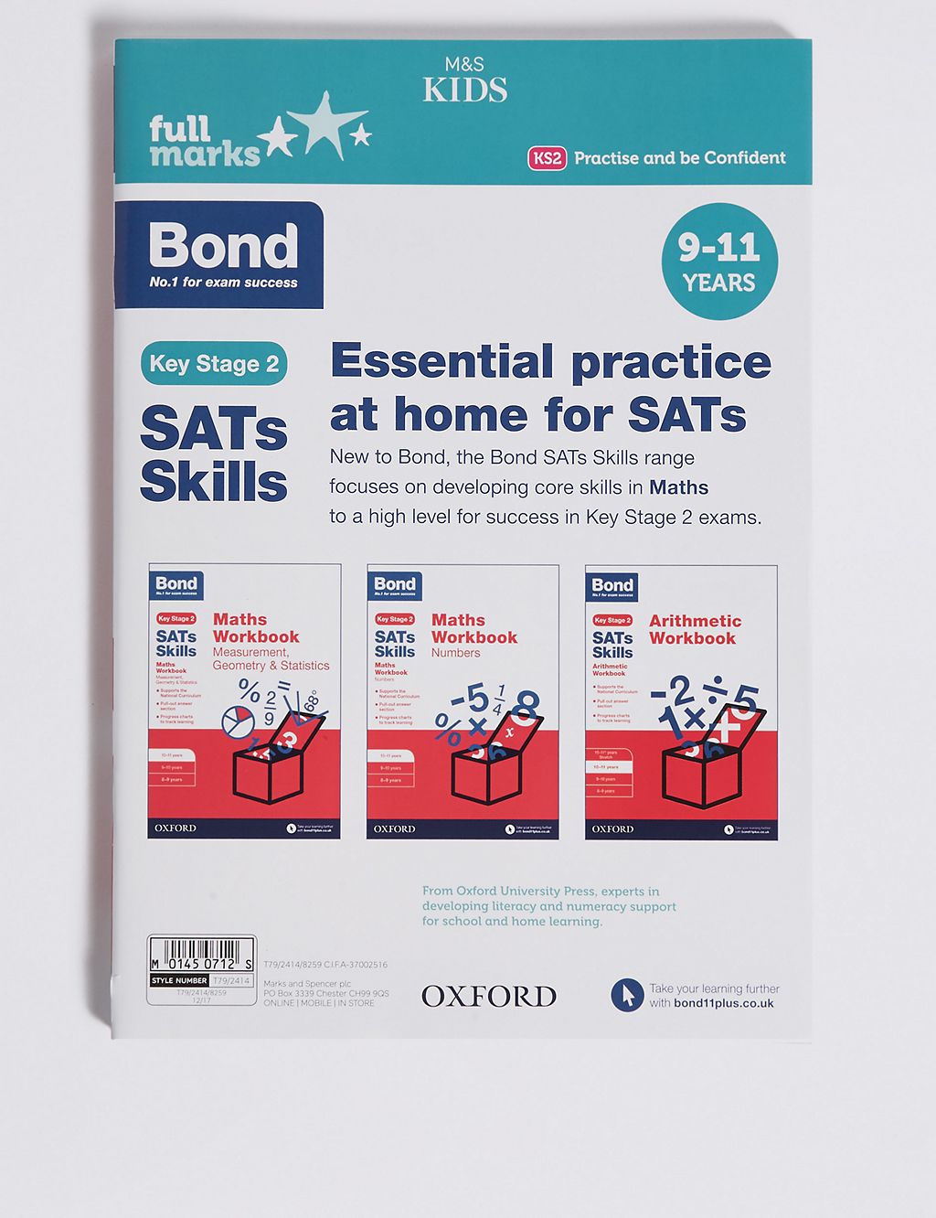 Bond SATs Skills Maths 1 of 4