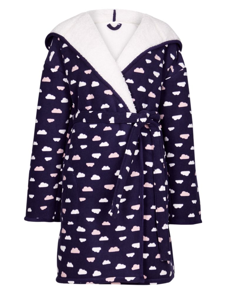 Bonded Cloud Print Dressing Gown 6 of 7