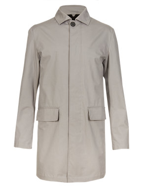 Bonded Cotton Mac with Stormwear™ Image 2 of 5