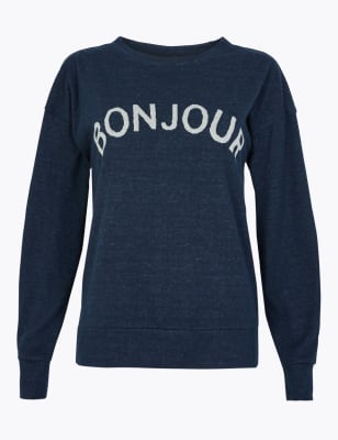 Bonjour Logo Sweatshirt