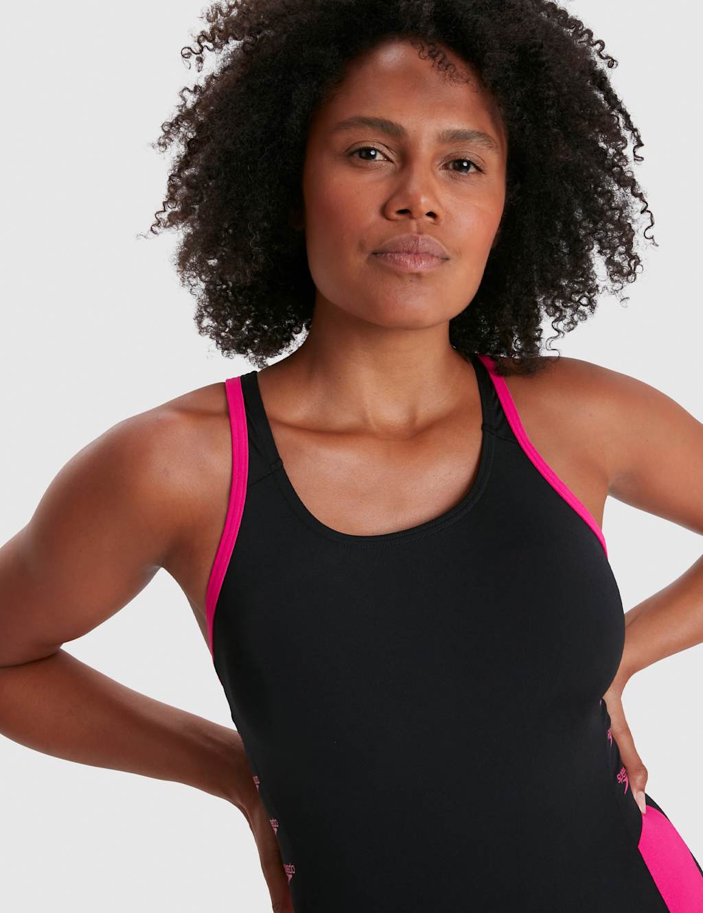 Boom Logo Splice Muscleback Swimsuit 2 of 5