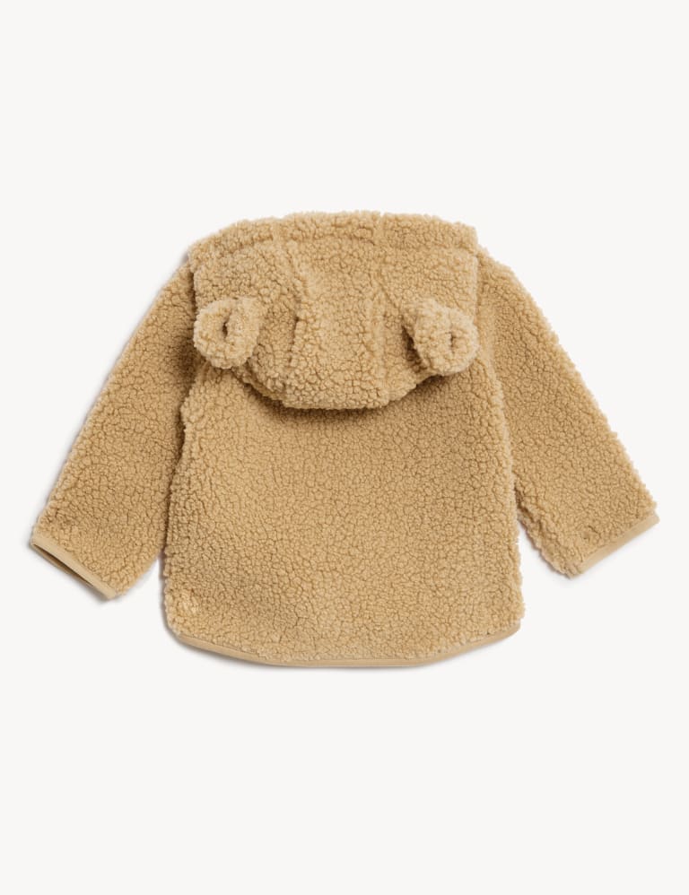 Baby clearance borg coat