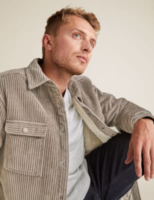 Mens warm overshirt