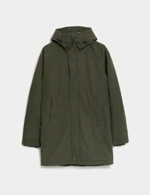 Borg Lined Parka Jacket with Stormwear™