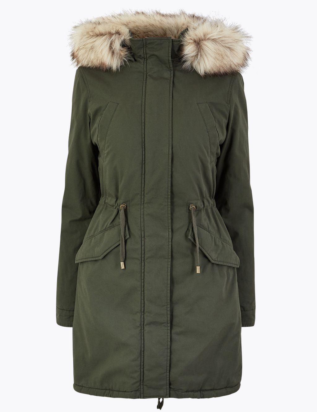 Borg Lined Parka | M&S Collection | M&S