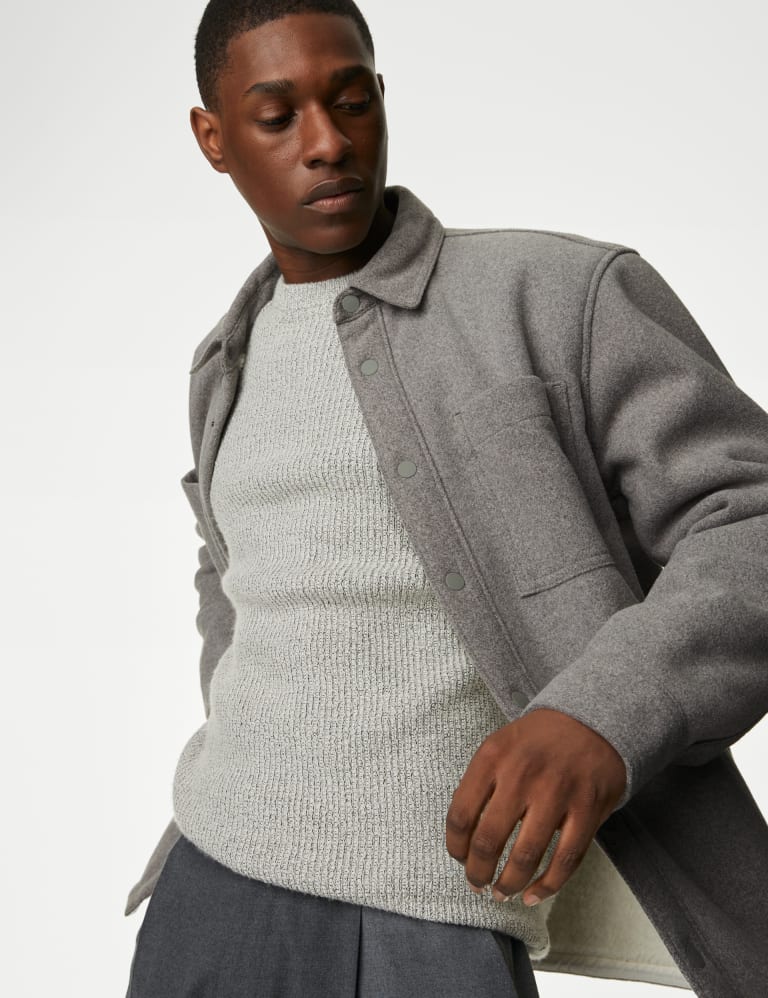 Borg Lined Shacket
