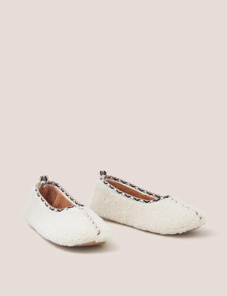 M&s best sale ballerina slippers