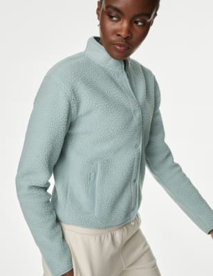 Mint green clearance fleece jacket