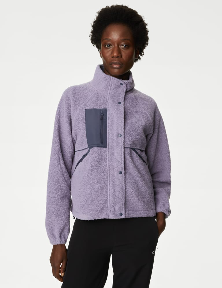 Cropped new arrivals borg jumper