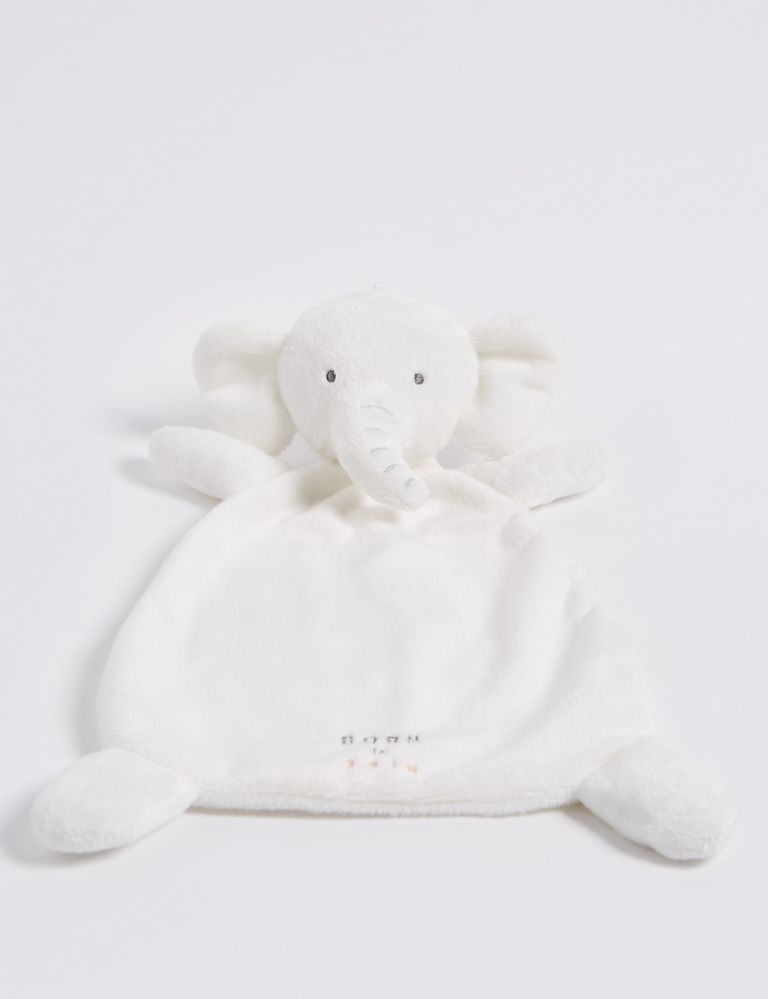 Born in 2018 Elephant Comforter 1 of 3