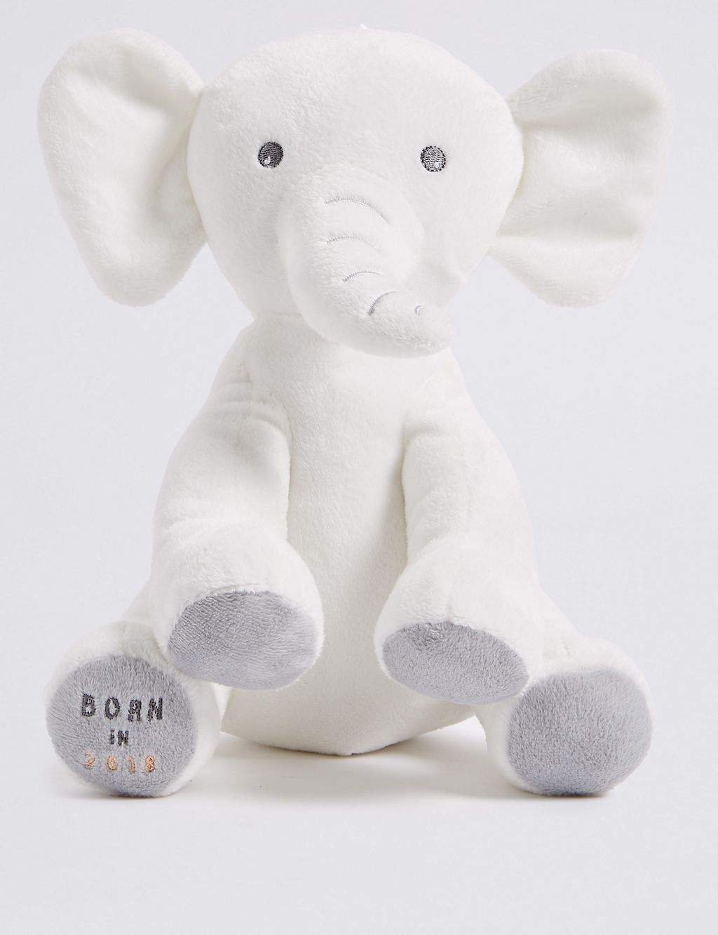 Born in 2018 Elephant Plush 1 of 2