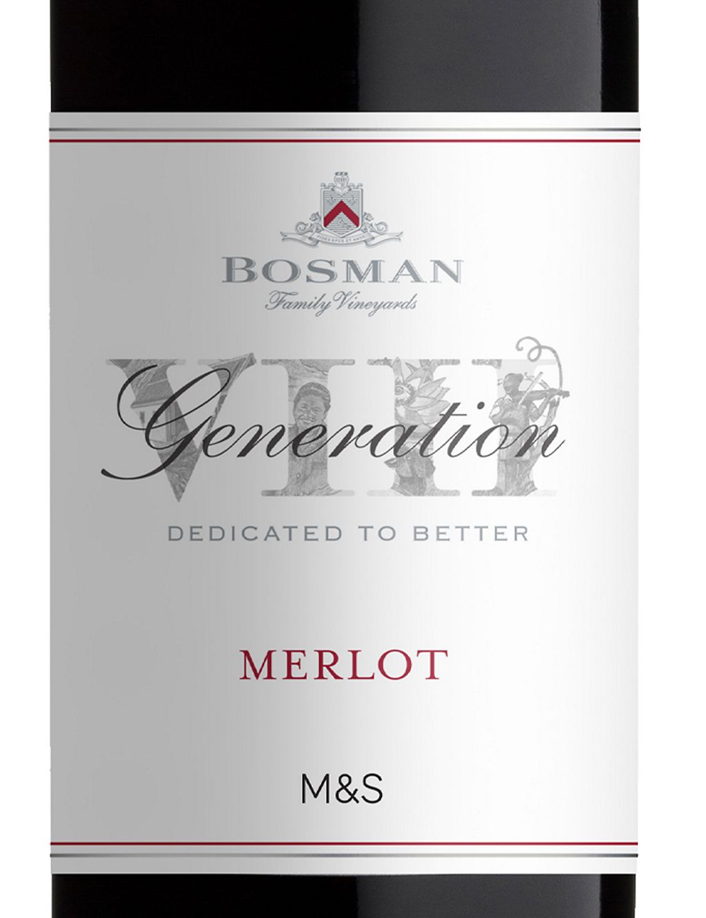 Bosman Generation VIII Merlot - Case of 6 2 of 2