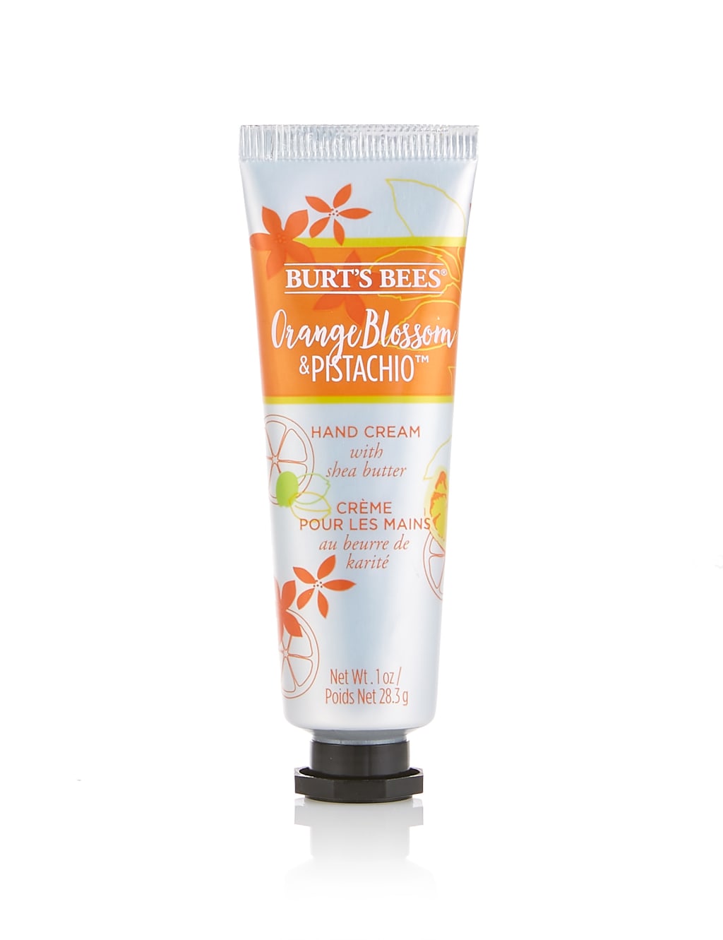 Botanical Blends Hand Cream Orange Blossom & Pistachio 28.3g Burts