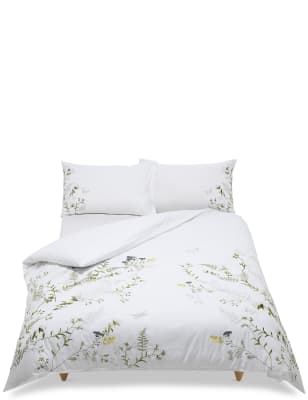 Botanical Embroidered Bedding Set M S