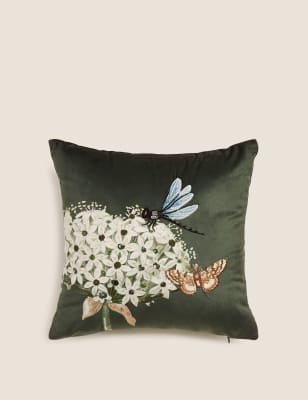 Marks and hot sale spencer cushions green