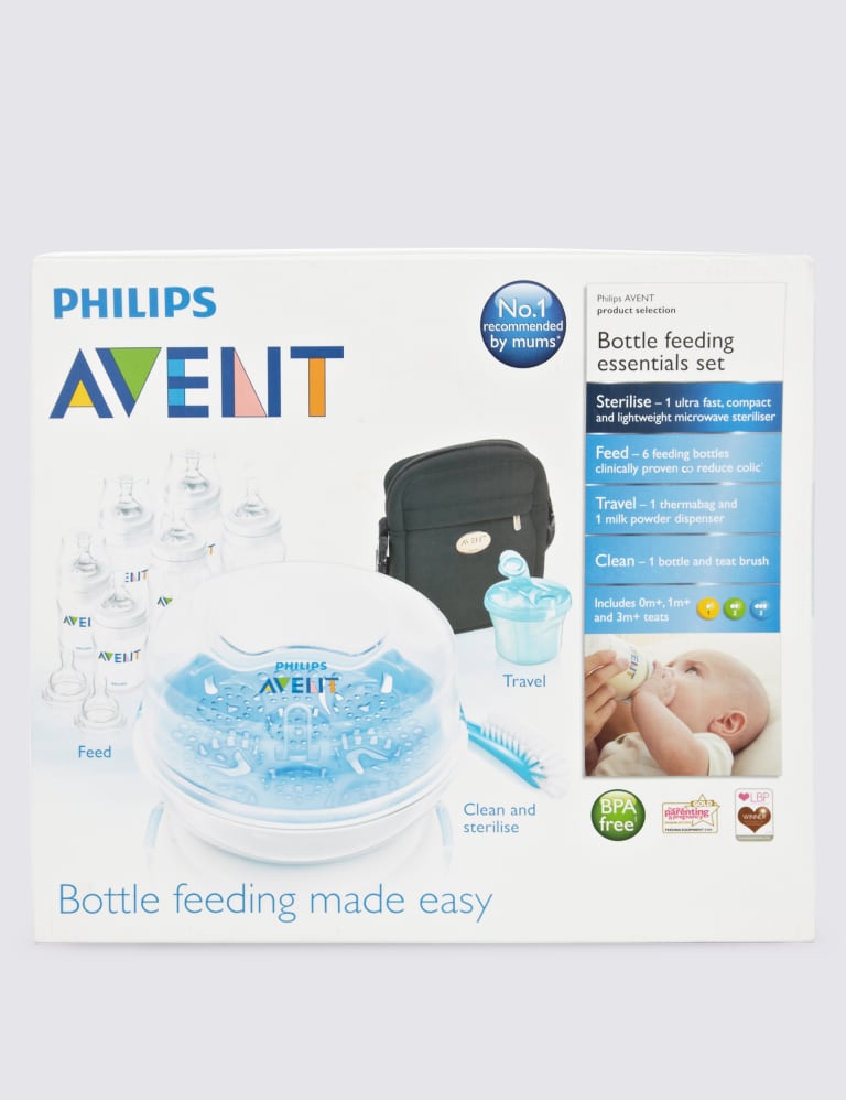 Bottle Feeding Essentials Kit Avent M S