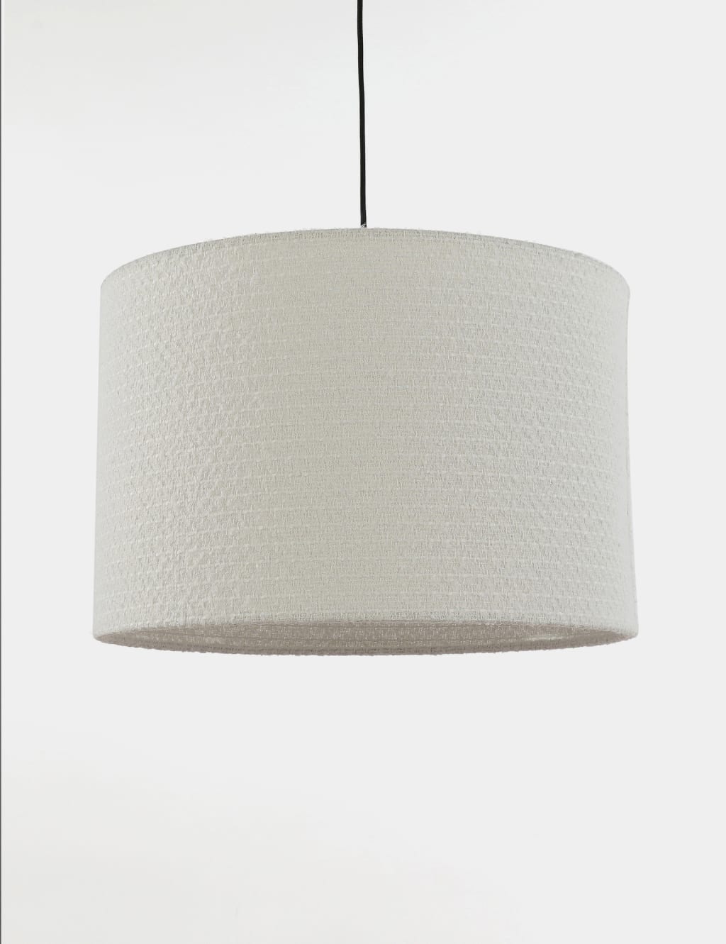 Extra large cream on sale lampshade