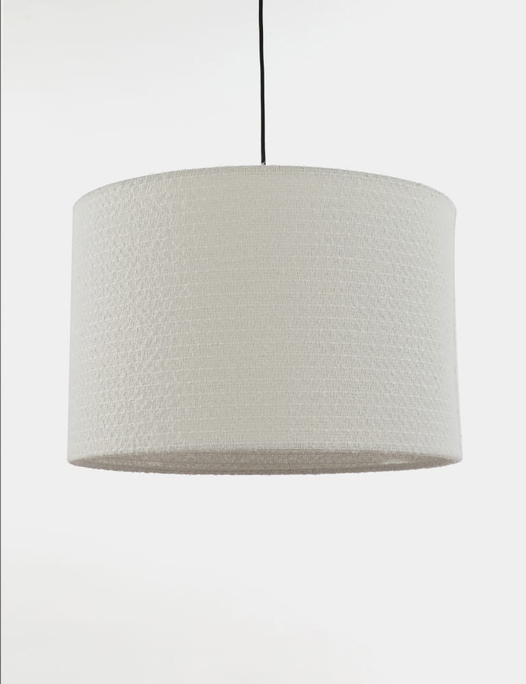 Drum shade clearance ceiling light