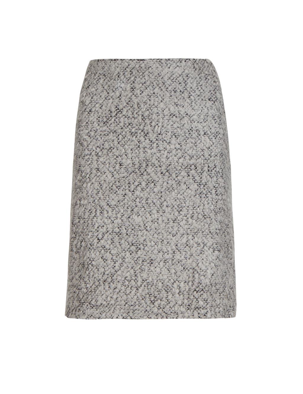 Bouclé A-Line Mini Skirt with New Wool 1 of 4