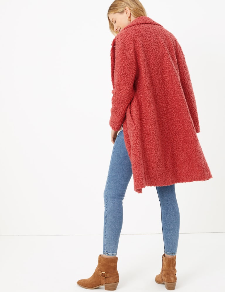 Boucl Chuck on Coat M S Collection M S