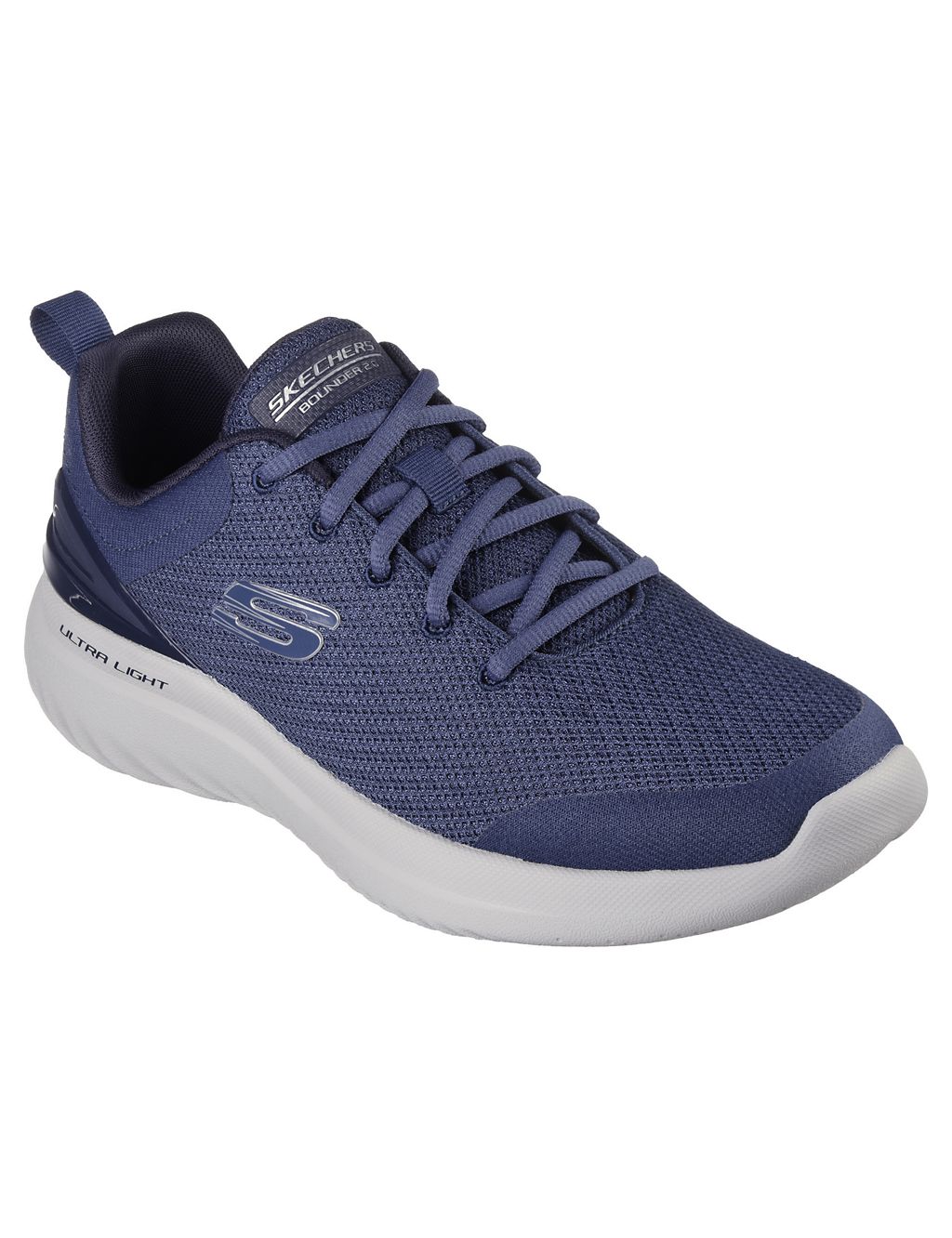 Bounder 2.0 Nasher Lace Up Trainers | Skechers | M&S