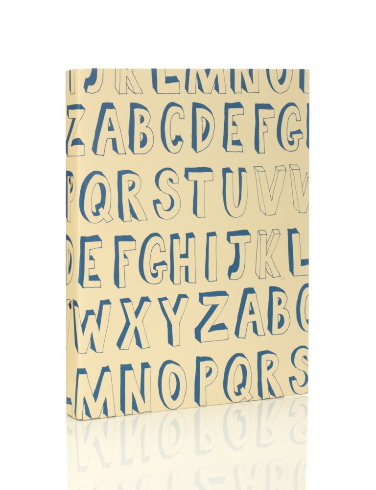 Boutique Alphabet A4 Ring Binder 2 of 3