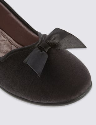 Ballerina discount slippers m&s