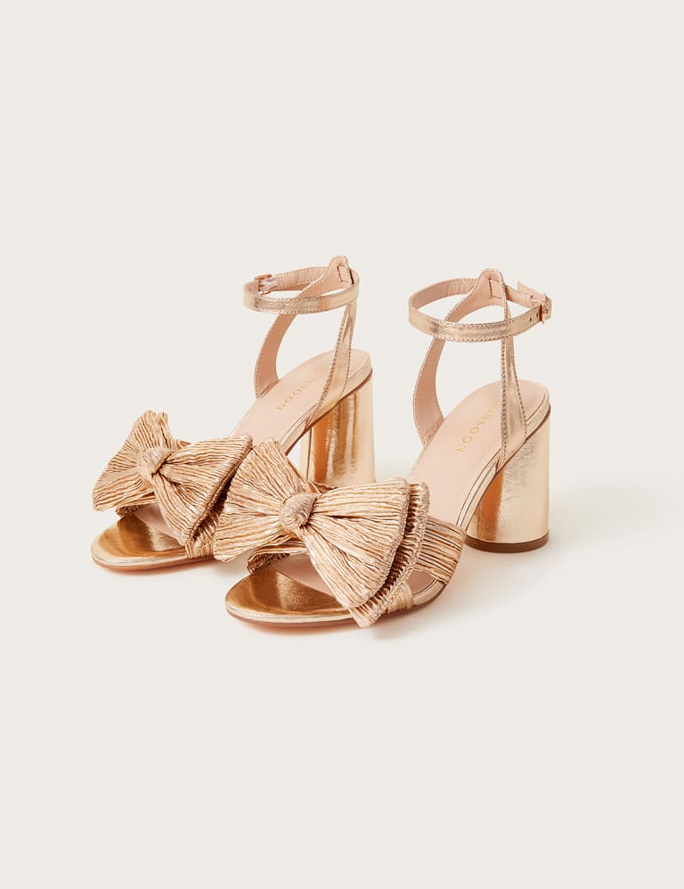 Marks and spencer gold sandals best sale